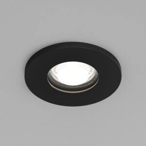 DK2036-BK Встраиваемый светильник влагозащ., IP 44, до 15 Вт, GU10, LED, черный, алюминий