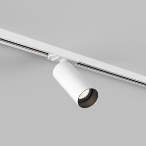 DK6060-BW+WH Трековый светильник IP 20, 15 Вт, GU10, белый с черным, алюминий